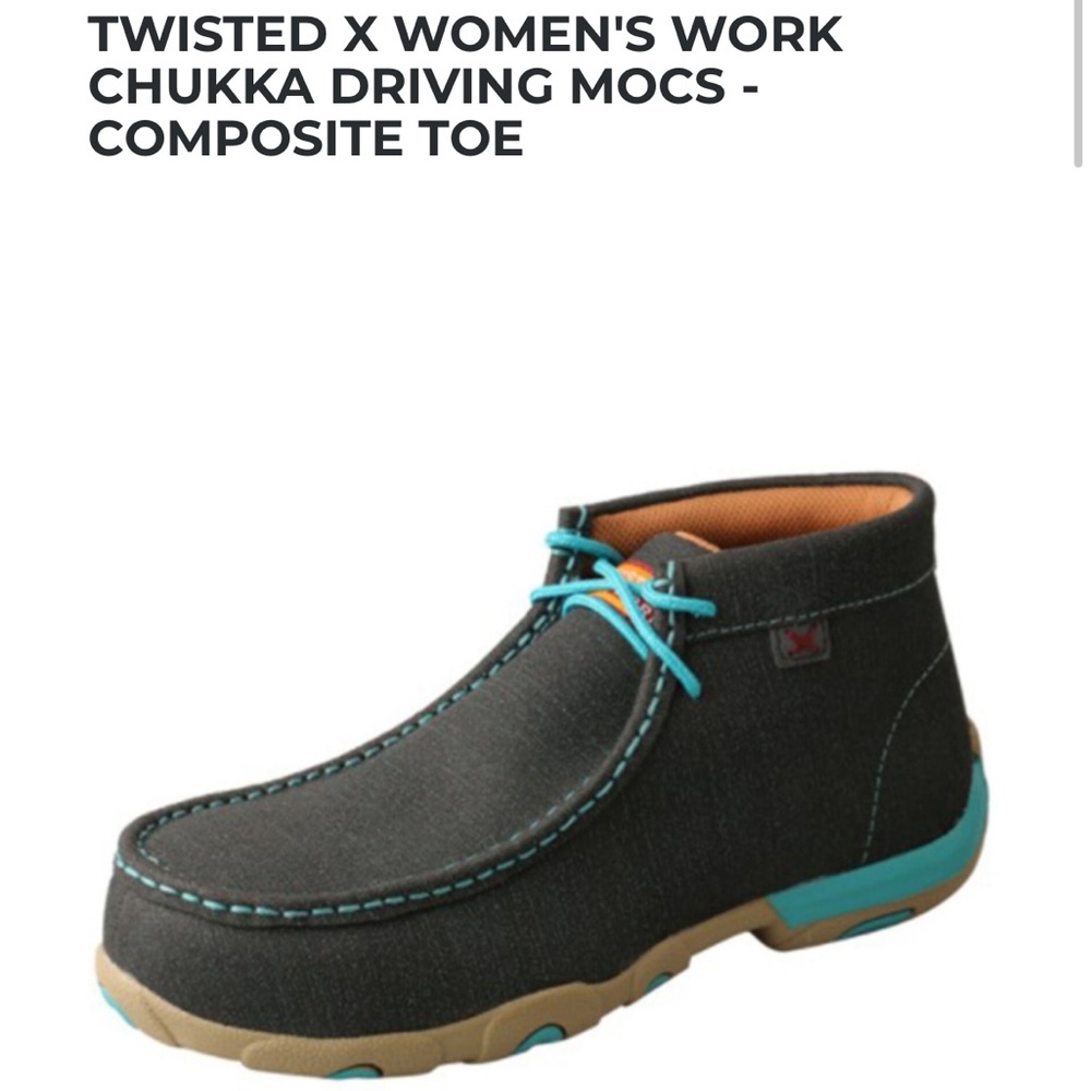 Women’s Twisted X Steel Safety Toe Size 9